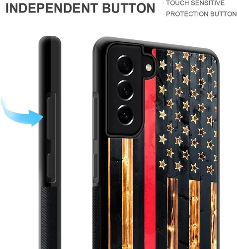 Miniatura 3 de DAIZAG Funda compatible con Samsung Galaxy S22 Ultra, protección completa, a prueba de golpes, antiarañazos, funda de TPU para hombre y mujer, línea