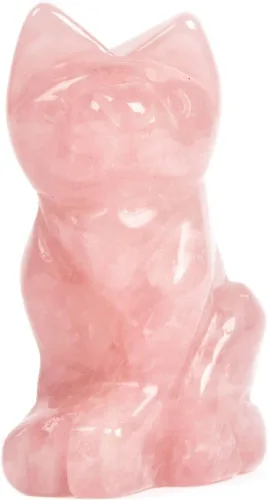 Miniatura 9 de Justinstones Estatua de gato guardián de piedra de sangre africana, decoración del hogar, reiki chakras curativos, cristal de escritorio, decoración