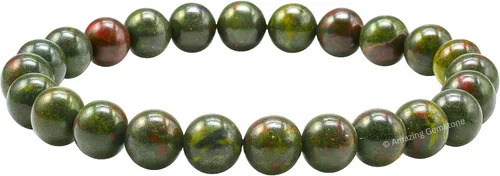 Miniatura 863 de Amazing Gemstone Pulsera de cristal para mujeres y hombres, pulsera de cristal curativo de protección, pulsera elástica con cuentas de piedras