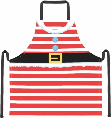 Miniatura 38 de Dreaweet Delantal de cocina unisex con cuello ajustable de Navidad