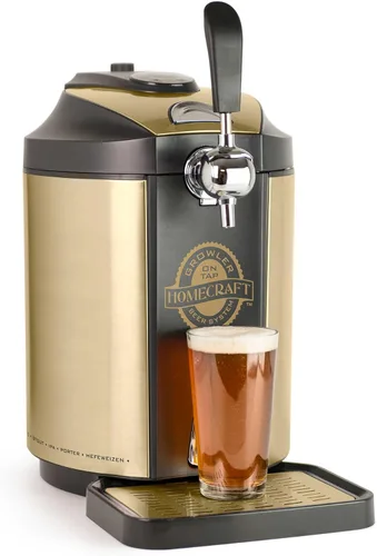 Miniatura 6 de Nostalgia Homecraft - Sistema de refrigeración para cerveza en grifo, 5 L, acero inoxidable