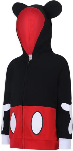Miniatura 6 de Disney Mickey Mouse Sudadera con Cremallera y Orejas para Bebés y Niños Pequeños