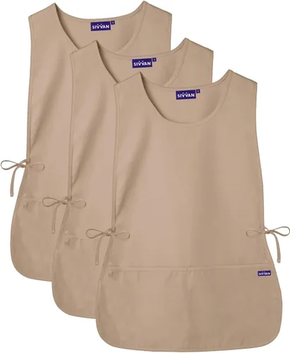 Miniatura 21 de Sivvan Delantal unisex - Delantal Cobbler Paquete de 3 Lavanda