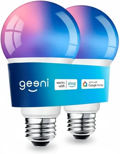 Miniatura 10 de Geeni Prisma Plus - Bombilla inteligente, 800 LED regulables que cambian de color, blanco sintonizable, funciona con Alexa y Google Home, control