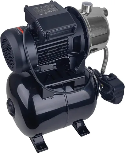 Miniatura 3 de Bomba de pozo poco profundo de 1.6 HP con tanque de presión, 898 GPH, 115 V, bomba de chorro de agua automática de acero inoxidable, bomba
