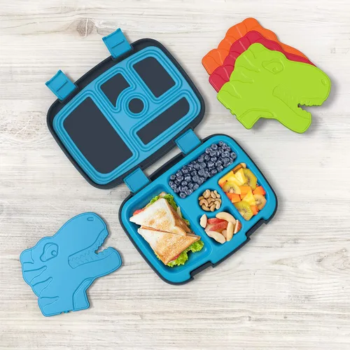 Miniatura 2 de Bentgo Buddies - Bolsas de hielo delgadas reutilizables para loncheras, bolsas de almuerzo y enfriadores, multicolor, paquete de 4