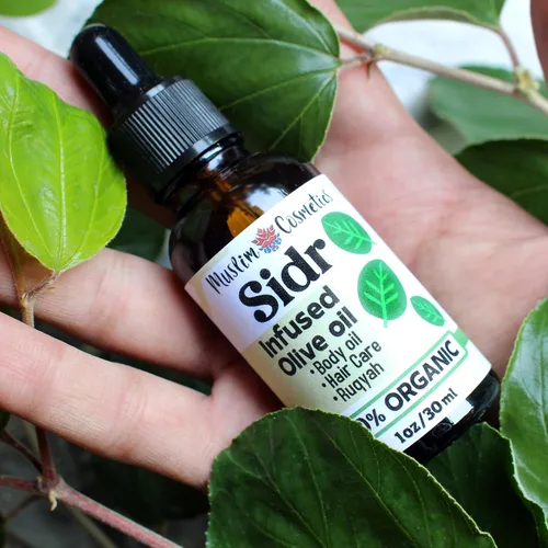 Miniatura 2 de Aceite Sidr orgánico Hoja de sidr yemení infundida en aceite de oliva Aceite islámico para el cabello y el cuerpo Cuidado de la barba Ruqyah