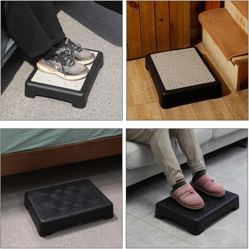 Miniatura 6 de Fotree Taburete de un solo paso, plataforma de seguridad para personas mayores y adultos, plataforma antideslizante para escaleras, automóvil, cama