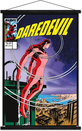 Miniatura 8 de Trends International Marvel Comics Daredevil - Póster de pared #241, 22.37 x 34.00 pulgadas, paquete de impresión premium y colgador de madera