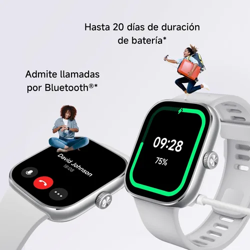 Miniatura 4 de Xiaomi Redmi Watch 4 Smartwatch con pantalla AMOLED de 1.97 pulgadas con 390 x 450 píxeles y 60Hz, hasta 20 días de duración de la batería, HyperOS