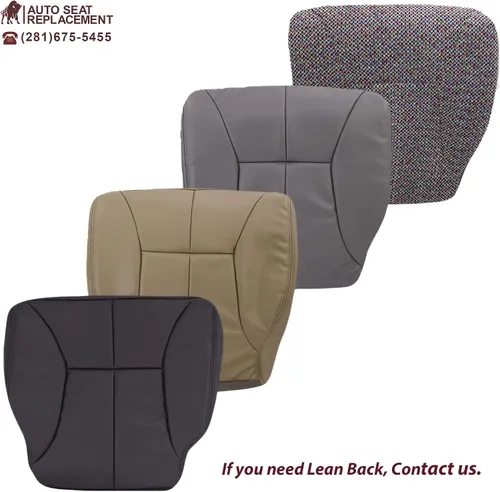 Miniatura 5 de Reemplazo de Asiento Auto, Compatible con 1998-2002 Dodge Ram 1500 2500 Laramie SLT Reemplazo de Asiento de Tela, Parte Inferior del Conductor