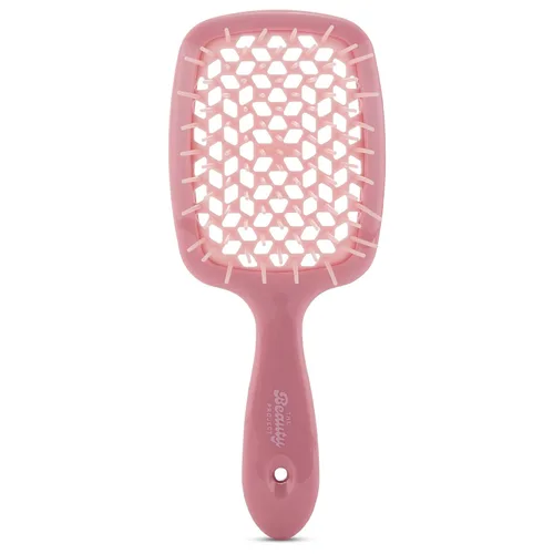 Miniatura 8 de Cepillo desenredante para todo tipo de cabello húmedo o seco, cepillado sin dolor, cepillo ventilado, mango ligero con flexión extrema para Amatista