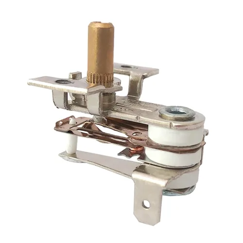 Miniatura 3 de AC 250V 10-16A Interruptor de temperatura Termostato bimetálico de calefacción con perilla para dispositivos de calefacción eléctrica (10A)