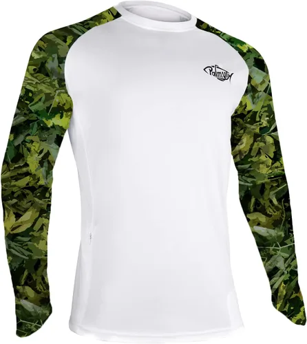 Miniatura 18 de Palmyth - Camiseta de pesca para hombre, con manga larga, protección solar ultravioleta FPU 50+, con bolsillo