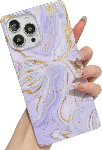 Miniatura 59 de Elegante concha de madre perla compatible con iPhone 13 Pro de 6.1 pulgadas, estuche de borde rectangular, elegante y delgado, con perla de abulón