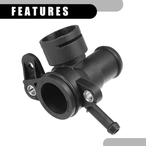 Miniatura 6 de Tubo de salida de refrigerante para bomba de agua del motor No.06J121132G - Conector de manguera del calentador interior del automóvil