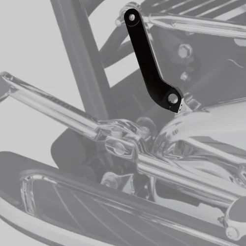 Miniatura 5 de Palanca de cambio interior, palanca de cambio interior para Harley Touring Electra Glide Road Glide Road King Street Glide FLT/FLHT y FL Trikes Negro