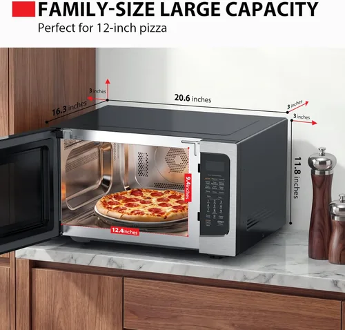 Miniatura 7 de Toshiba - Horno de microondas para encimera Plateado