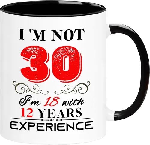 Taza de 30 cumpleaños para mujeres y hombres, regalos de cumpleaños de 30 años para mamá, papá, esposa, marido, hija, hermana, mejores amigos, 30