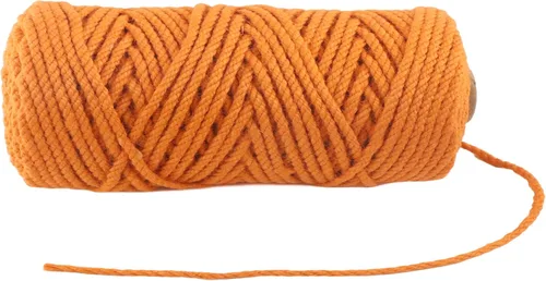 Miniatura 50 de Cuerda de yute natural, 1.5 pulgadas de diámetro, 50 pies de largo, 4 hebras, manualidades y manualidades, decoración de jardín y hogar, hamaca