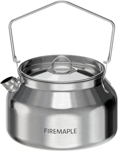 Miniatura 11 de Fire-Maple Antarcti - Hervidor portátil de acero inoxidable ligero de 1 litro Tetera de campamento duradera y portátil Ideal