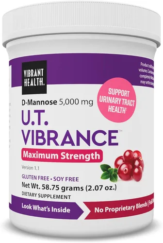 Vibrant Health, Polvo U.T. Vibrance, Intervención de Crisis para la Salud del Tracto Urinario, 10 Porciones