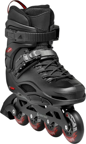 Miniatura 4 de Rollerblade RB 80 Patín urbano en línea para hombre, negro y rojo