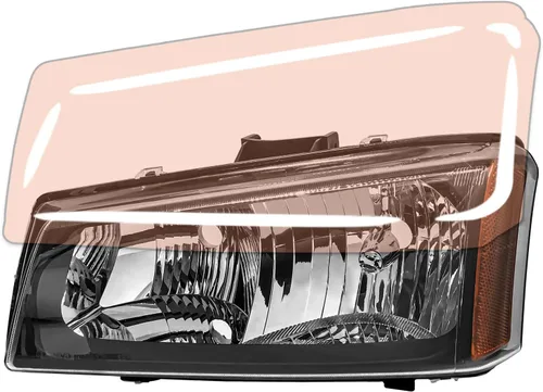 Miniatura 7 de 2003 2004 2005 2006 Conjunto de faros delanteros Chevy Silverado para 03-06 Chevy Silverado Avalanche 1500/2500/3500 Carcasa cromada Reflector ámbar