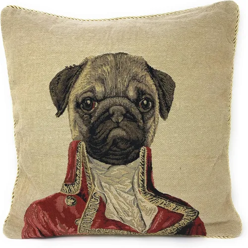 Miniatura 12 de Tache - Funda de almohada roja de Papá Noel, 1 pieza de 16 x 16 pulgadas, tapiz festivo, lindo Papá Noel está llegando a la ciudad, funda de almohada