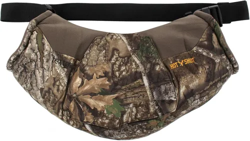 HOT SHOT Orejera de mano Textpac Camo para hombre, bolsa térmica para calentar las manos, equipo de clima frío para caza, senderismo, camping
