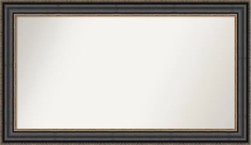 Miniatura 157 de Amanti Art Espejo personalizado, espejo de baño negro puente, espejo de pared o espejo de tocador de baño sobre el fregadero (26 x 26 pulgadas)