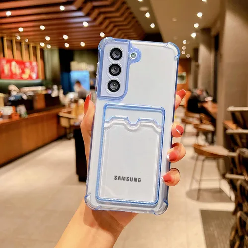 Miniatura 111 de Tuokiou Funda para Samsung Galaxy A14 5G, Fundas Protectoras Transparentes con Ranura para Tarjetas, Funda Cartera de TPU Suave Ajustada Resistente