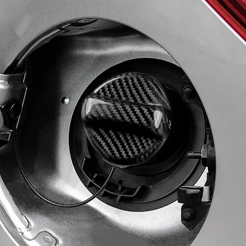 Miniatura 5 de AIRSPEED Adhesivo universal para puerta de tanque de gasolina para Mazda cubierta de tapa de tanque de combustible de fibra de carbono para Mazda 3