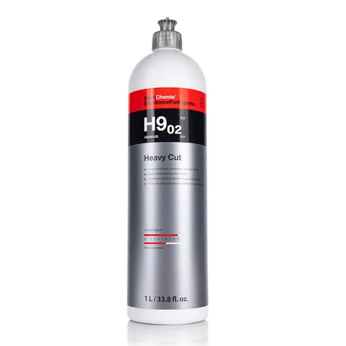 KOCHCHEMIE Compuesto de pulido grueso de corte pesado v2 - sin aceite de silicona; reelaboración rápida de pintura muy desgastada y arañazos