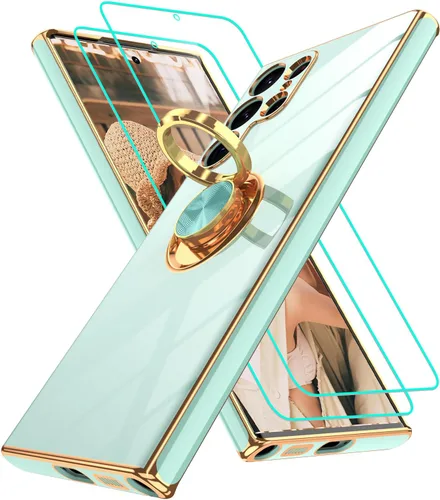 Miniatura 86 de Gritup Funda para Samsung Galaxy A14 5G: Funda Samsung A14 con 2 Protectores de Pantalla, Soporte de Anillo con Rotación 360°, Soporte Magnético
