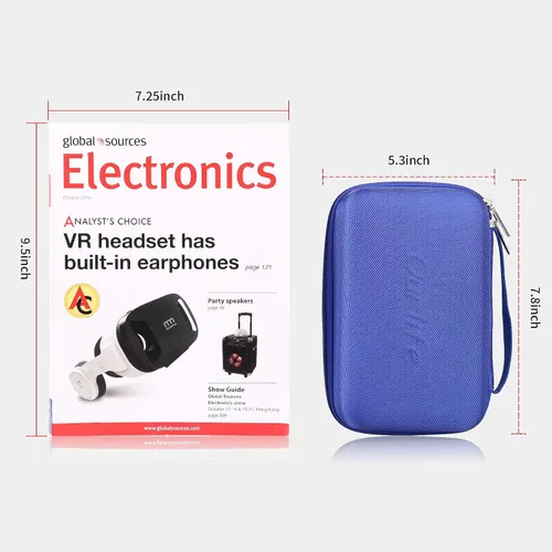 Miniatura 6 de Ourlife Bolsa rígida de viaje para niños, funda protectora para cámara digital, accesorios de cámara de acción para niños, para cámaras de niños