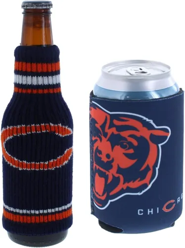 Miniatura 34 de Portavasos y Portabotellas de Fútbol Americano Aislante Enfriador de Bebidas Huggie Green Bay (Packers) - Estática activa