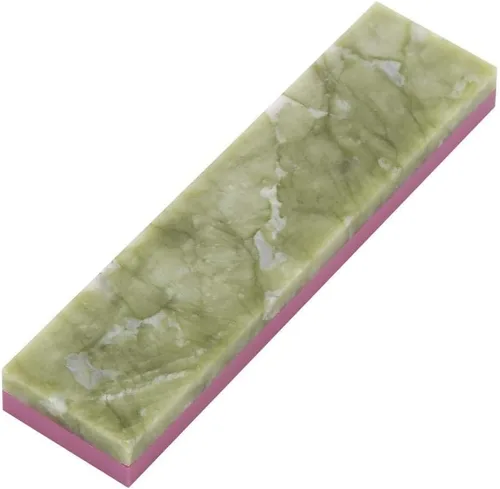Piedra de afilar de doble cara premium, grano 3000/10000, verde, cuchillo de cocina y afilador de herramientas con molienda gruesa y fina
