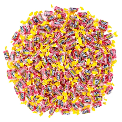 Miniatura 10 de Jolly Racher - Caramelos duros de cereza, envueltos individualmente, bolsa de dulces a granel, 1 libra (16 onzas)