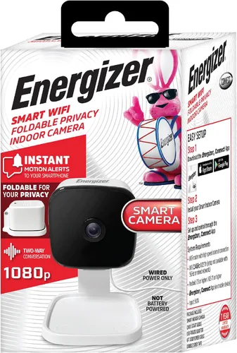 Miniatura 8 de Energizer Cámara de seguridad inteligente 2K QHD, cámara Wi-Fi de 2.4 GHz con cable, audio de 2 vías, visión nocturna, detección de movimiento