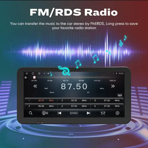 Miniatura 9 de Para Jeep Renegade 2015-2023 Car CarPlay Android Navegación Automática Estéreo GPS Radio Reverse Cámara Pantalla 10.33 "QLED Pantalla Táctil