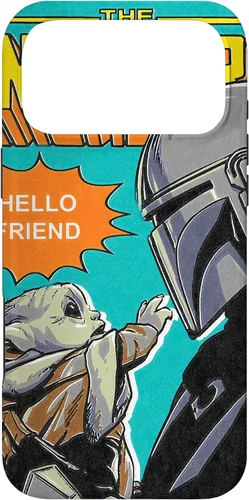 Miniatura 21 de Funda para iPhone 14 Pro Max Star Wars The Mandalorian Mando y el Niño
