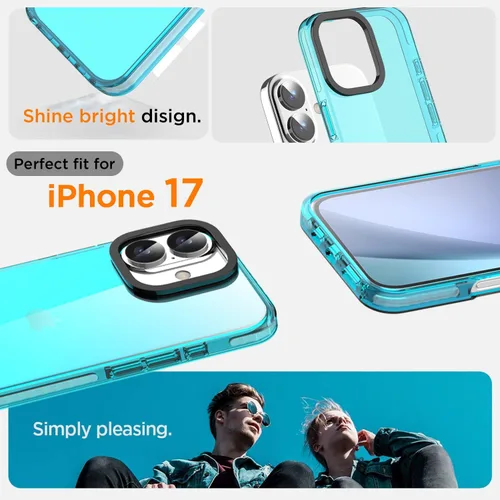 Miniatura 213 de AICase Funda protectora para iPhone 16 compatible con iPhone 16, delgada, ligera, transparente [no amarillenta] Diseño vibrante