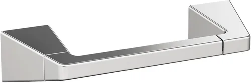 Amerock BH3600126 | Soporte de papel higiénico pivotante de doble poste cromado | Soporte de papel higiénico de 9-5/16 pulgadas (237 mm) de largo |