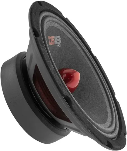 Miniatura 15 de DS18 PRO-GM6.4B - Altavoz de 6.5 pulgadas, rango medio, bala de aluminio roja, 480 W máximo, 140 W RMS, 4 ohmios, altavoces de puerta de audio