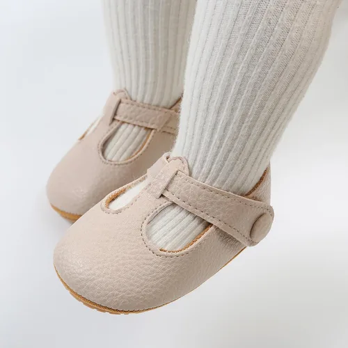 Miniatura 3 de SOFMUO Zapatos deportivos de cuero con cordones para bebés, niños y niñas, suela de goma suave, mocasines Oxford para recién nacidos