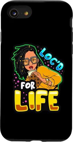 Miniatura 18 de Loc'd for Life Funny Locs Black Queen Dreadlocks Women Girls Case for iPhone 17