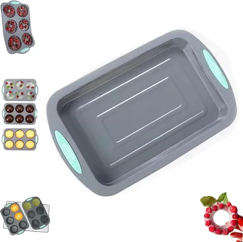 Miniatura 17 de Molde de hielo de corona, bandeja de cubitos de hielo de corona navideña de silicona y conjunto de moldes de copos de nieve, moldes de chocolate