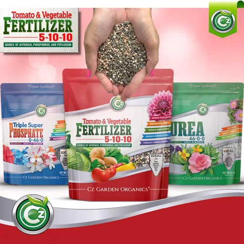 Miniatura 5 de 5-10-10 Fertilizante de tomate y vegetales, fabricado en Estados Unidos, NPK + alimento vegetal de micronutrientes para jardines de flores, promueve