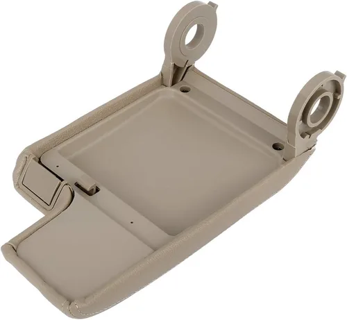 Miniatura 4 de X AUTOHAUX Cubierta de la caja de la consola central del coche, repuesto beige para BMW M3 2001-2006